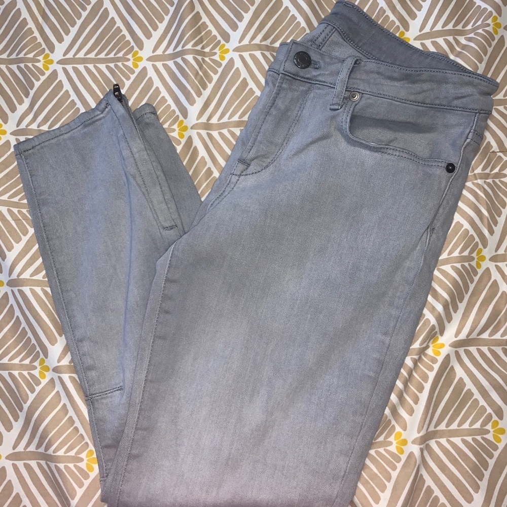 Helmut lang cropped skinny jeans